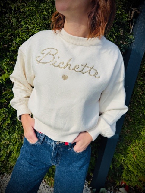 PULL BICHETTE BLANC