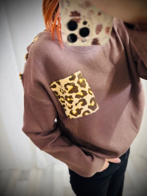 PULL LEONTINE CHOCO